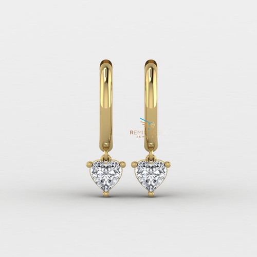 Orecchini huggie goccia - huggie,