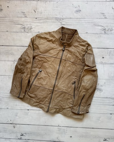 Giacca pelle vintage ferre - di,