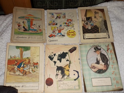Quaderni vintage usati - quaderni, come
