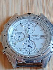 Montre seiko chronograph sq100 - chronograph,