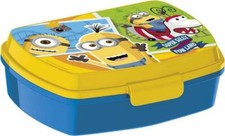 Minions LUNCH BOX scatola colazione porta PRANZO MERENDA sandwich scuola