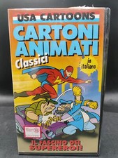 VHS USA CARTOONS CARTONI ANIMATI CLASSICI Fascino Supereroi