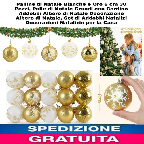 Palline natale grandi con - di,