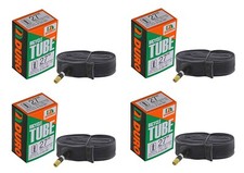 4 DURO BIKE 27x1-1/8-1 1/4 TUBO 33MM STANDARD SCHRADER/VALVOLA AMERICANA.