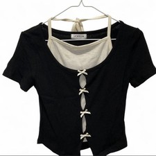Lewkin Black Bow Accent