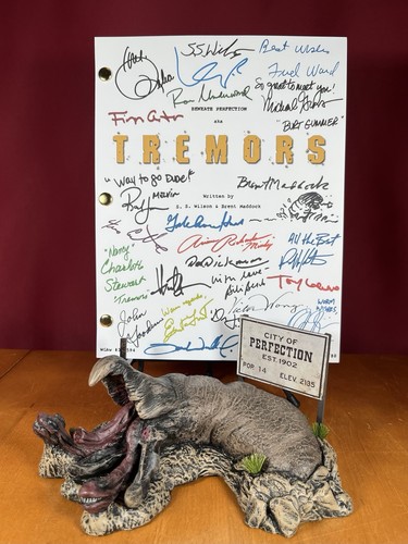 Tremors sceneggiatura firmata - tremors,