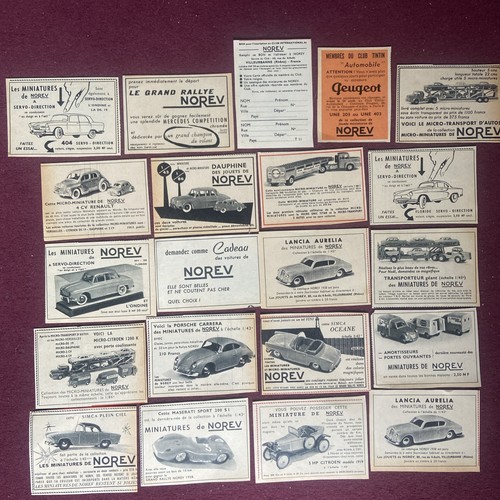 Norev jouets publicités - jouets, 22