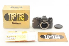 [Quasi come nuova nella scatola] Nikon FE fotocamera reflex nera pellicola 35 mm corpo attacco F dal GIAPPONE