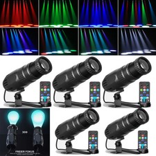 5 x 20 W LED Pinspot RGBW