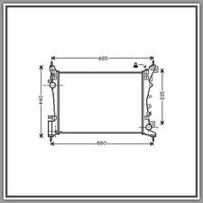 Radiatore Opel Corsa D-(Anno 2011-2014)