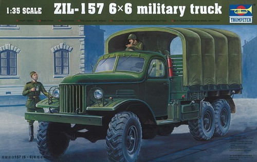 Trumpeter 01001 zil - zil-157, 6