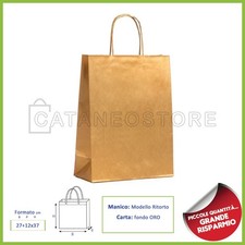 BORSE SHOPPER DI CARTA MANICO