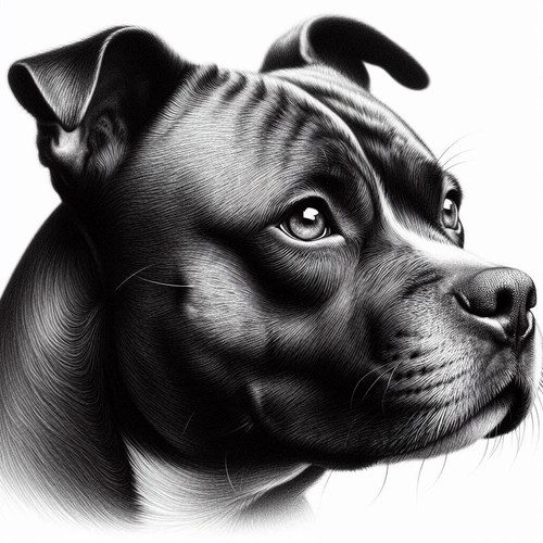 Staffordshire bull terrier - terrier, (9)