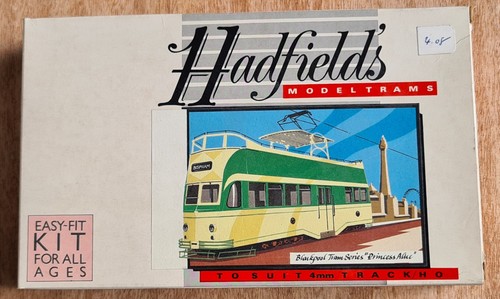 Hadfields model trams - model,