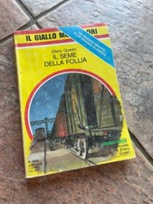 Ellery Queen Il seme della follia 1985 Mondadori il giallo libro romanzo thrille