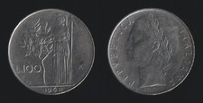 100 LIRE 1968 MINERVA - ITALIA