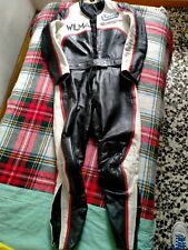 tuta guidici pelle vintage 2 pezzi giacca pantalone Wilma
