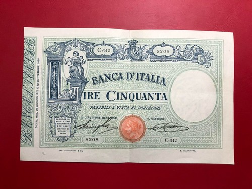 Regno italia lire - regno, 50