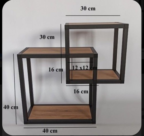 Mensola legno ferro - in,