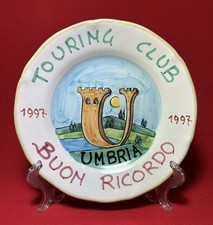 Piatto buon ricordo - ricordo, umbria