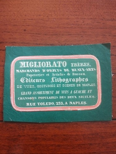 1850 pubblicita ditta - 1850, pubblicita'
