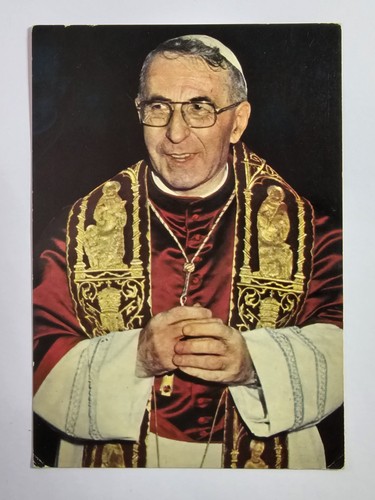 Cartolina papa giovanni - giovanni, paolo