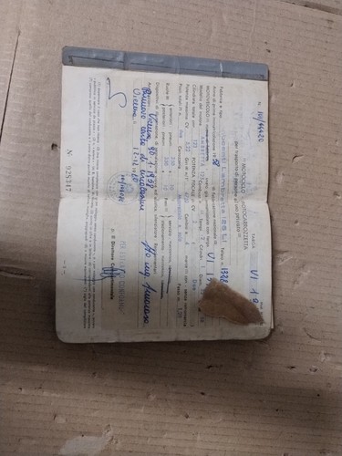 Libretto lambretta innocenti - lambretta,