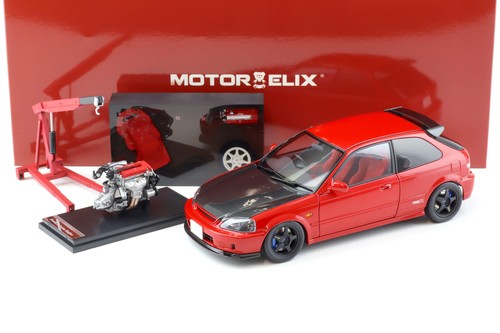 Motorhelix honda civic - motorhelix, 1:18
