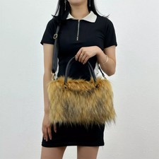 Borsa Donna In Eco Pelliccia