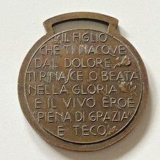 MEDAGLIA "IL FIGLIO CHE TI