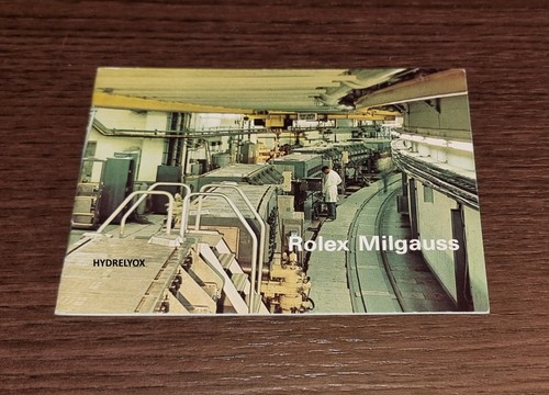 Rolex milgauss 1019 booklet - milgauss,