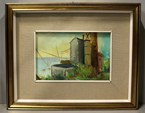 Piccolo quadro dipinto olio - quadro,