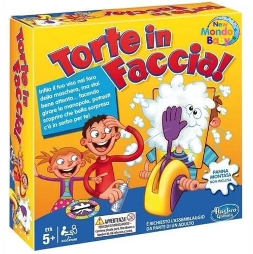 Gioco torte faccia - torte, in