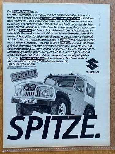 Suzuki special lj80 auto - lj80, 80