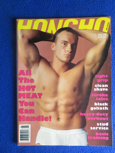 Honcho gay themed magazine - honcho,