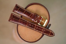 Cinturino marrone fatto a mano