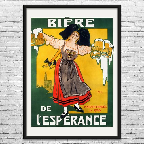 Poster vintage pubblicitario