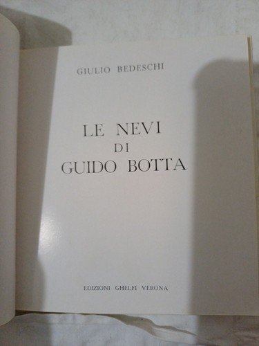 Giulio bedeschi nevi - le,