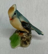 STATUINA UCCELLINO CAPODIMONTE 6 CM IN PORCELLANA ARREDAMENTO CASALINGHI 