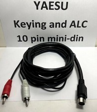 YAESU FTX-1 FTDX1200 FTDX10 FT-950 10 PIN MINI-DIN amplificatore keying ALC FT-450
