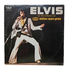 *HH* Vinile Disco 33 Giri Elvis Presley Madison Square Garden RCA LSP4776 Victor