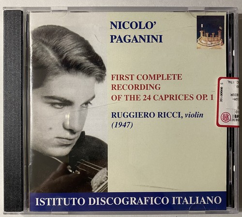 Paganini caprices 1 - 24, op.