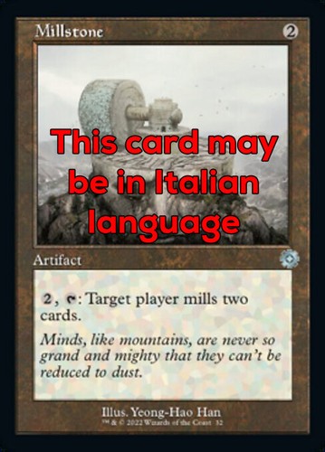 Mtg millstone exc pietra - 32,