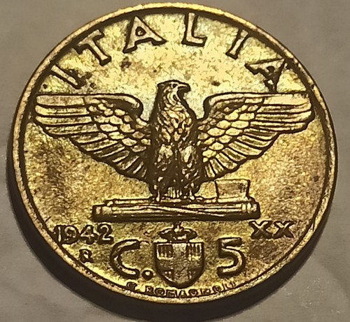 Centesimi 1942 impero - 5, xx