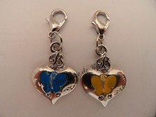 2 Charm Breloque Fermo Metal