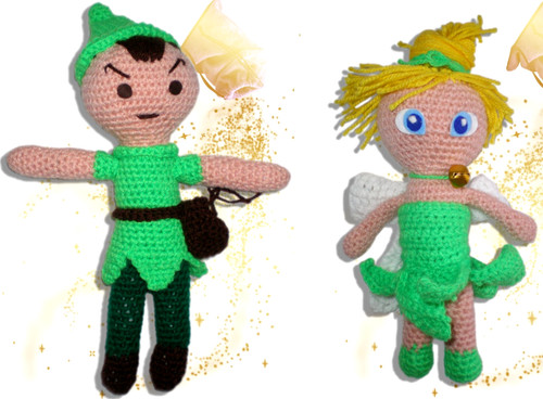 Peter pan trilli pupazzi - peter, e