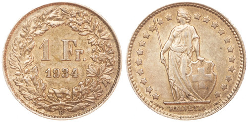 Svizzera franco 1934 - 1934,