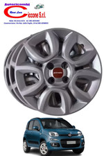 Set 4 Copricerchi Coppe Borchie Ruota 15'' per Fiat Panda 312 dal 2012