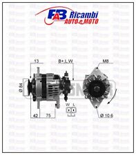 ALTERNATORE OPEL ASTRA F 1.7 TDS/ CORSA B 1.5-1.7 TD/ VECTRA B 1.7 TD - 210064A