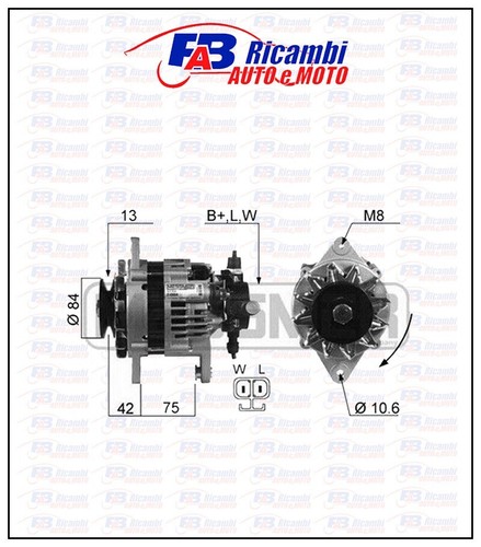 Alternatore opel astra - opel, f